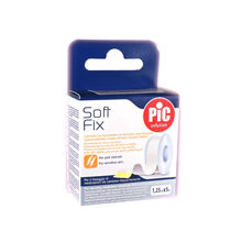 CEROTTO IN ROCCHETTO PIC SOFT FIX TESSUTO NON TESSUTO 1,25X500 CM CON FUSTELLA