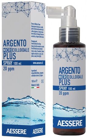 ARGENTO COLLOIDALE PLUS SPRAY 100 ML image not present
