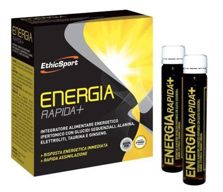 ETHICSPORT ENERGIA RAPIDA+ 10 FLACONCINI 25 ML image not present