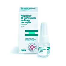 NIOGERMOX*smalto unghie 3,3 ml 80 mg/g
