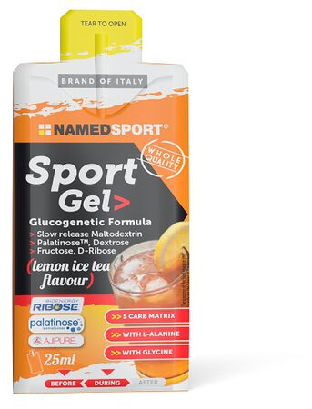 SPORT GEL LEMON ICE TEA 25 ML image not present