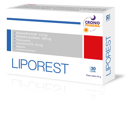 LIPOREST 30 COMPRESSE image not present