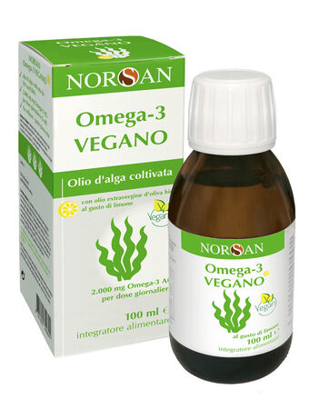NORSAN OMEGA 3 VEGANO 100 ML AL GUSTO DI LIMONE image not present