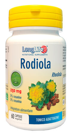 LONGLIFE RODIOLA 60 CAPSULE VEGETALI image not present