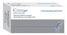 GOCCE OCULARI ICROSS GEL ACIDO IALURONICO CROSS-LINKATO 0,4% 15 PEZZI DA 0,35 ML