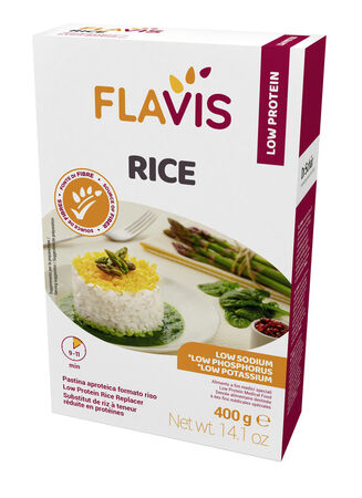 FLAVIS RICE PASTINA APROTEICA FORMATO RISO 400 G image not present