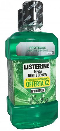 LISTERINE DIFESA DENTI E GENGIVE BUNDLE 2 X 500 ML image not present