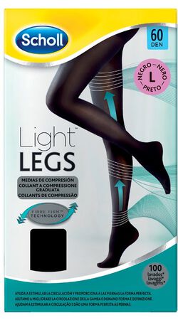 SCHOLL LIGHTLEGS 60 DENARI TAGLIA L COLORE NERO 1 PAIO image not present