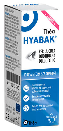 HYABAK SOLUZIONE OFTALMICA 10 ML image not present