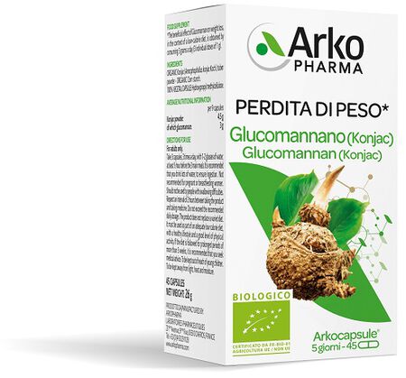 ARKO CAPSULE GLUCOMANNANO BIO 45 CAPSULE image not present