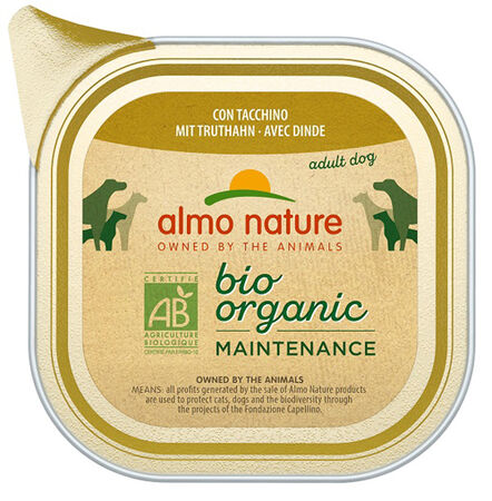 DAILY MENU BIO DOG TACCHINO 100 G image not present