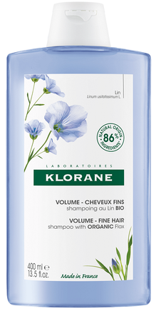 KLORANE SHAMPOO VOLUME FINE HAIR CON LINO 400 ML image not present