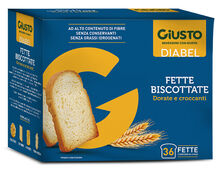 GIUSTO DIABEL FETTE BISCOTTATE 300 G