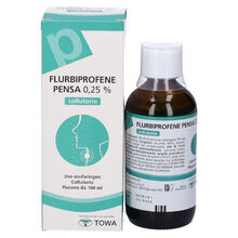 FLURBIPROFENE (PENSA)*collutorio 160 ml 0,25%
