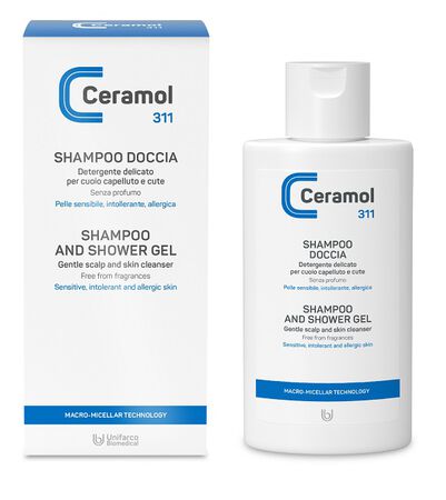 CERAMOL SHAMPOO DOCCIA FLACONE 200 ML image not present