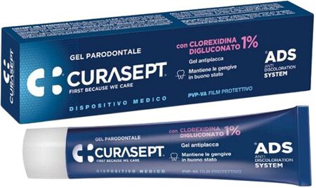 CURASEPT ADS GEL PARODONTALE CLOREXIDINA DIGLUCONATO 1% 30 ML image not present