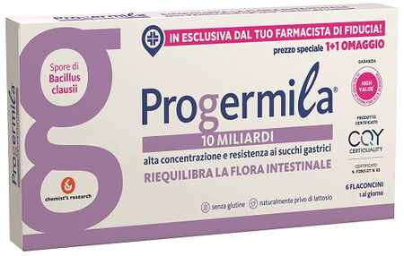 PROGERMILA 10 MILIARDI 6 FLACONCINI 10 ML image not present