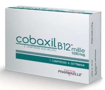 COBAXIL B12 1000 MCG 5 COMPRESSE SUBLINGUALI image not present