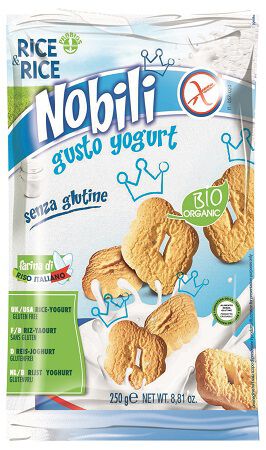 RICE&RICE NOBILI DI RISO CON YOGURT 250 G image not present