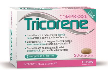 TRICORENE 30 COMPRESSE image not present