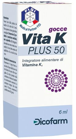 VITA K PLUS 50 GOCCE 6 ML image not present