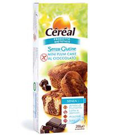 CEREAL MINIPLUMCAKE GOCCE CIOCCOLATO 200 G image not present