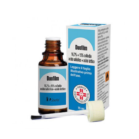 DUOFILM*collodio 1 flacone 15 ml 16,7% + 15% image not present