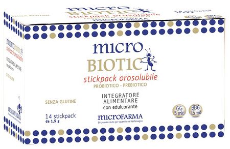 MICROBIOTIC STICK PACK 14 BUSTINE image not present