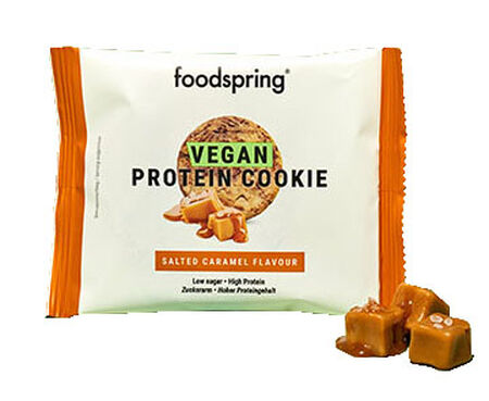 VEGAN PROTEIN COOKIE CARAMELLO SALATO 50 G image not present