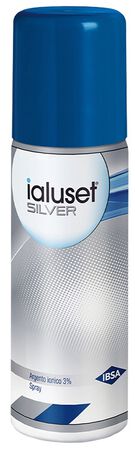 IALUSET SILVER MEDICAZIONE POLVERE SPRAY 125 ML image not present