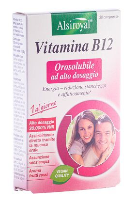 VITAMINA B12 OROSOLUBILE 30 COMPRESSE image not present