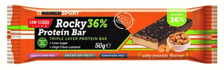 ROCKY 36% PROTEIN BAR SALTY PEANUTS BARRETTA 50 G image not present