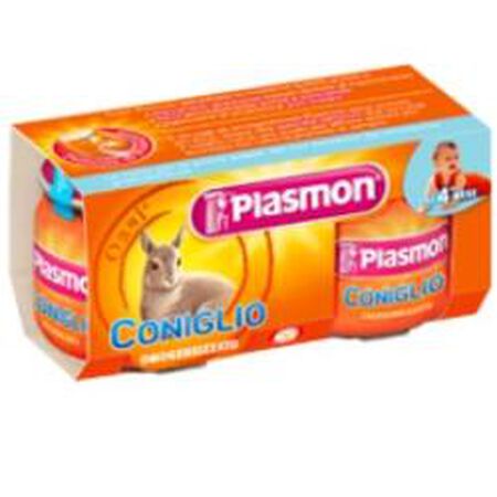 PLASMON OMOGENEIZZATO CONIGLIO 80 G X 2 PEZZI image not present