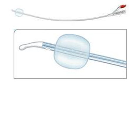 CATETERE FOLEY IN SILICONE PER ADULTI BRILLANT PLUS 2 VIE SENZA SCANALATURE CH18 LUNGHEZZA 41 CM PALLONCINO 10 ML PUNTA TIEMANN 2 FORI 1 PEZZO image not present