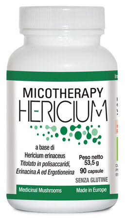MICOTHERAPY HERICIUM 90 CAPSULE FLACONE 53,50 G image not present