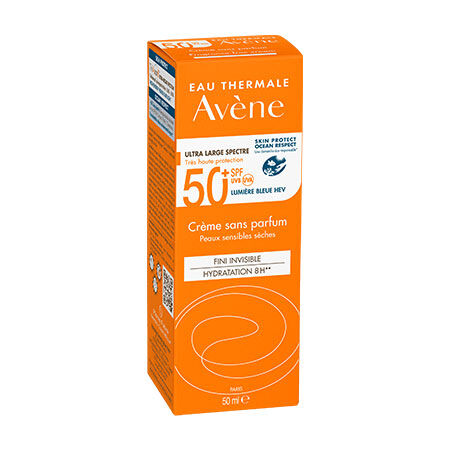 AVENE SOL CREMA SPF50+ SENZA PROFUMO NUOVA FORMULA 50 ML image not present