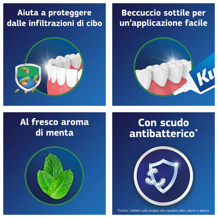 Kukident Plus Doppia Protezione Crema Adesiva 40g image not present