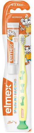 ELMEX SPAZZOLINO BIMBI EDUCATIVO NEW 0-3 ANNI image not present