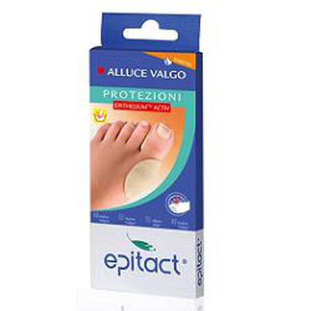 PROTEZIONE PER ALLUCE VALGO EPITACT IN SILICONE CON EPITHELIUM ACTIV 2 PEZZI image not present