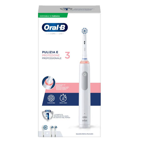 ORAL-B PRO 3 LABORATORY SPAZZOLINO ELETTRICO + 2 REFILL image not present