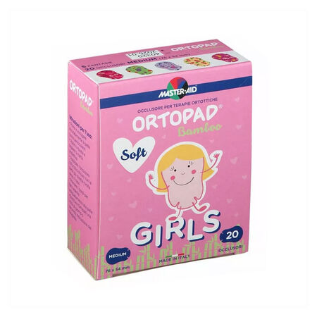 CEROTTO OCULARE PER ORTOTTICA ORTOPAD SOFT GIRLS M 20 PEZZI image not present