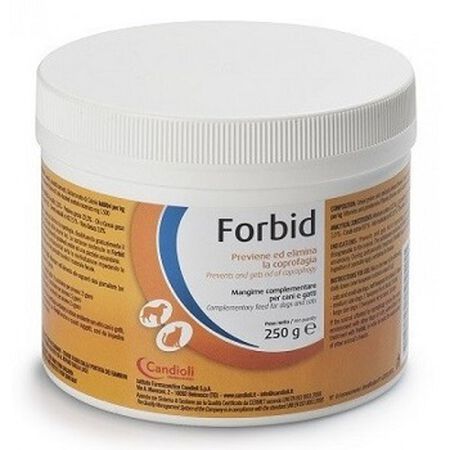 FORBID CANI GATTI POLVERE 250 G image not present