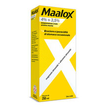 MAALOX*orale sosp 250 ml 4% + 3,5% aroma menta