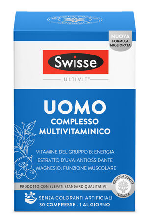 SWISSE MULTIVITAMINICO UOMO 30 COMPRESSE image not present