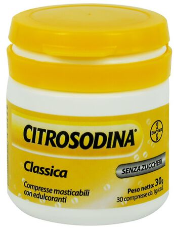 CITROSODINA MASTICABILE 30 COMPRESSE image not present