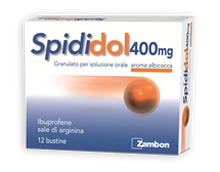 SPIDIDOL*orale grat 12 bust 400 mg aroma albicocca