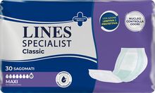 PANNOLONE PER INCONTINENZA LINES SPECIAL CLASSIC SAGOMATO MAXI 30 PEZZI