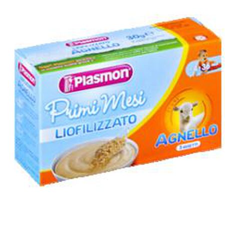 PLASMON LIOFILIZZATO AGNEL 10 G X 3 PEZZI OFFERTA SPECIALE image not present