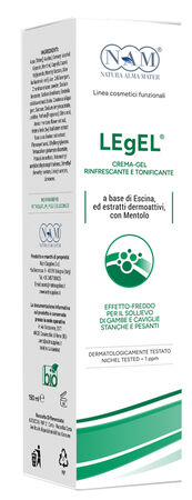 LEGEL CREMA-GEL RIFRESCANTE E TONIFICANTE PER GAMBE 150 ML image not present