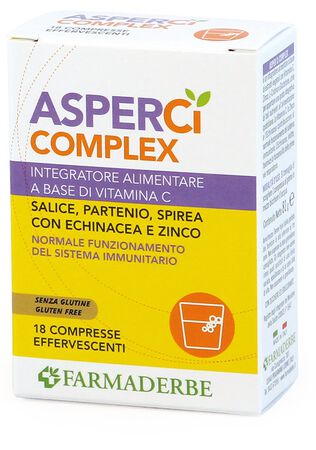 ASPER CI COMPLEX 18 COMPRESSE EFFERVESCENTI image not present